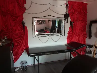 Küche/Küchenzeile in der Unterkunft Exclusiv-Mietapartment (BDSM)-Heidelberg