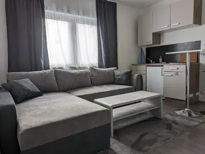 Küche/Küchenzeile in der Unterkunft Hotel Ari