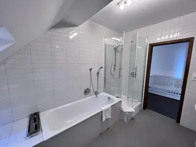Ein Badezimmer in der Unterkunft Hotel Restaurant Goldenes Ross