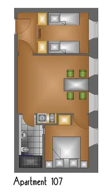Grundriss der Unterkunft Apart-Hotel Heiligenthaler Hof