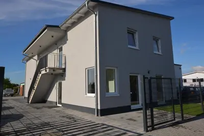 Das Gebäude in dem sich die Pension befindet