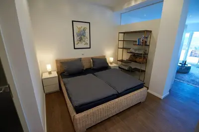 Ein Bett oder Betten in einem Zimmer der Unterkunft Business Apartments Höfle