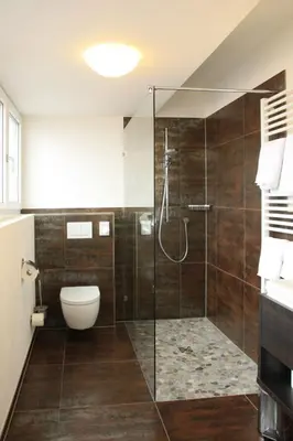 Ein Badezimmer in der Unterkunft Alte Schmiede