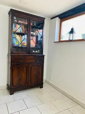 Die Bibliothek in der Ferienwohnung