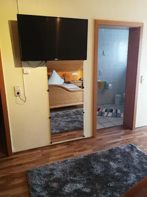 TV/Unterhaltungsangebot in der Unterkunft Gästehaus Moni Jäger