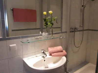 Ein Badezimmer in der Unterkunft Hotel Anlage Heidelberg