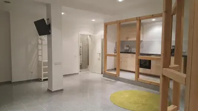 Küche/Küchenzeile in der Unterkunft Gästeappartements Bierfässl
