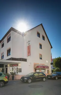 Das Gebäude in dem sich das Hotel befindet