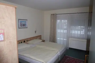 Ein Bett oder Betten in einem Zimmer der Unterkunft Hotel Ring Park