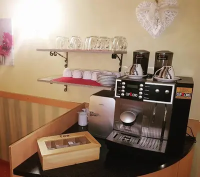 Kaffee-/Teezubehör in der Unterkunft Hotel Ring Park