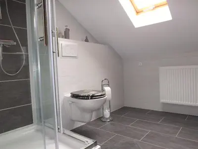 Ein Badezimmer in der Unterkunft Feriendomizil am Rheinbogen
