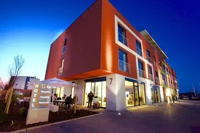 Das Gebäude in dem sich das Hotel befindet