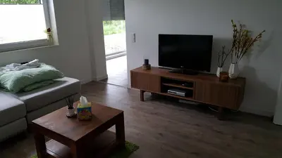 TV/Unterhaltungsangebot in der Unterkunft Ferienwohnung am Modenbach
