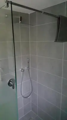 Ein Badezimmer in der Unterkunft Ferienwohnung am Modenbach