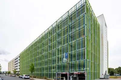 Das Gebäude in dem sich das Hotel befindet