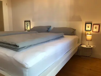 Ein Bett oder Betten in einem Zimmer der Unterkunft Luther20