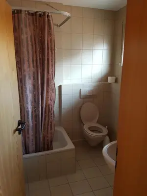 Ein Badezimmer in der Unterkunft Gästehaus Kübler