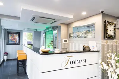 Küche/Küchenzeile in der Unterkunft Hotel Tommasi