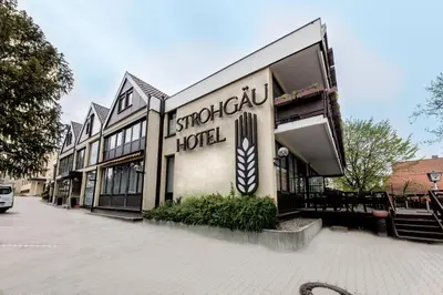 Das Gebäude in dem sich das Hotel befindet