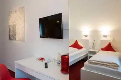 Ein Bett oder Betten in einem Zimmer der Unterkunft Hotel Mille Stelle City