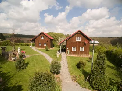 Naturlandschaft in der Nähe des Ferienhauses