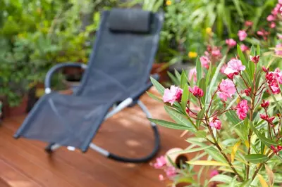Ein Garten an der Unterkunft Ferienwohnung Kurrer