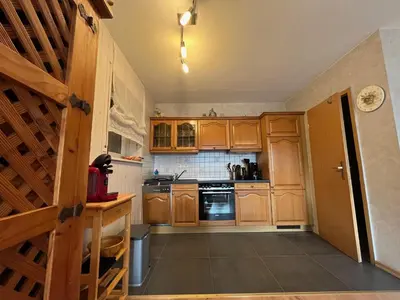 Küche/Küchenzeile in der Unterkunft Ferienwohnung Wegst