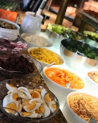 Essen im Hotel oder in der Nähe
