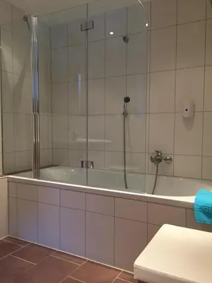 Ein Badezimmer in der Unterkunft Villa Kerzenheimer Tor