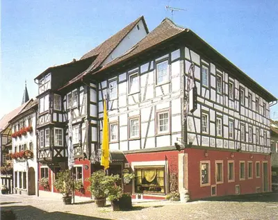 Das Gebäude in dem sich das Hotel befindet
