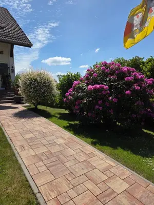 Ein Garten an der Unterkunft Ferienwohnung Irmgard und Ferienwohnung Gerlinde