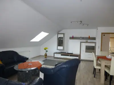 Küche/Küchenzeile in der Unterkunft Ferienwohnung Irmgard und Ferienwohnung Gerlinde