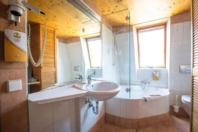 Ein Badezimmer in der Unterkunft Kubler Stars