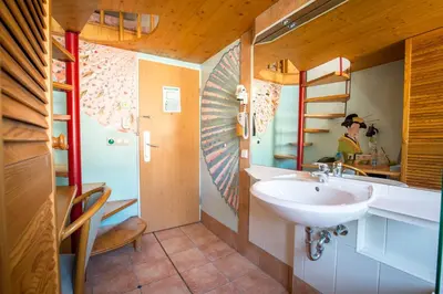Ein Badezimmer in der Unterkunft Kubler Stars
