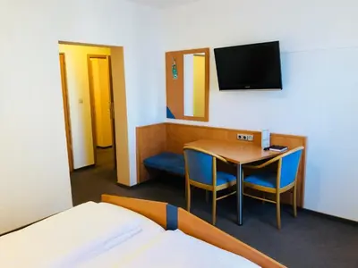TV/Unterhaltungsangebot in der Unterkunft Hotel Europa - Restaurant