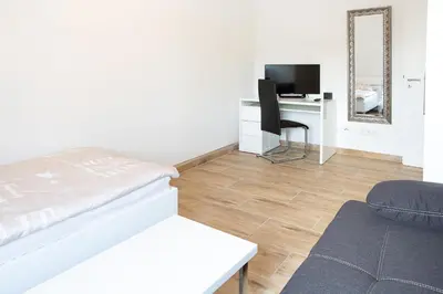 TV/Unterhaltungsangebot in der Unterkunft Holidayapartment Rüsselsheim