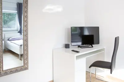 TV/Unterhaltungsangebot in der Unterkunft Holidayapartment Rüsselsheim