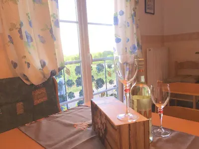 Getränke in der Unterkunft Ferienwohnung Südpfalzblick