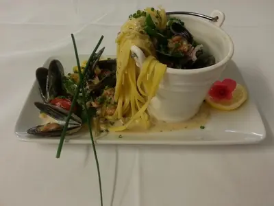 Essen im Hotel oder in der Nähe