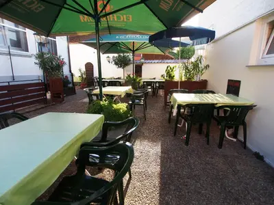 Ein Restaurant oder anderes Speiselokal in der Unterkunft Gasthof Schillereck