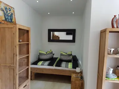 Ein Bett oder Betten in einem Zimmer der Unterkunft Travelers Home
