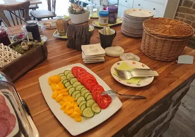 Essen in der Pension oder in der Nähe