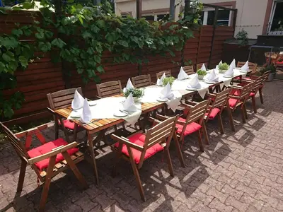 Ein Restaurant oder anderes Speiselokal in der Unterkunft Landgasthof Gänsberg