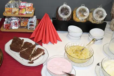 Essen im Hotel oder in der Nähe