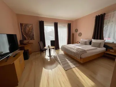 TV/Unterhaltungsangebot in der Unterkunft Heppenheimer Hof Hotel