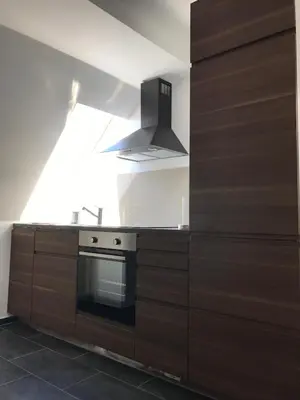 Küche/Küchenzeile in der Unterkunft Hotel Langhans