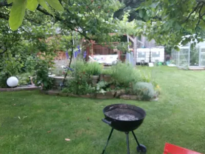 Ein Garten an der Unterkunft Ferienwohnung Peter Hofling