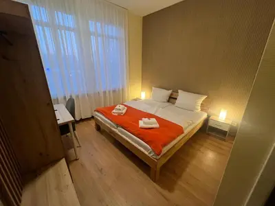 Ein Bett oder Betten in einem Zimmer der Unterkunft Hotel Deutscher Hof