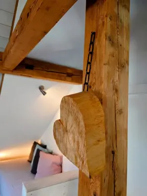 Ein Bett oder Betten in einem Zimmer der Unterkunft Weinblick