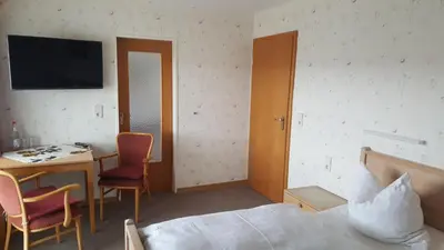 TV/Unterhaltungsangebot in der Unterkunft Gästehaus Fleck